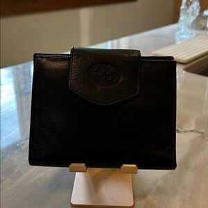 Buxton Black Leather Wallet